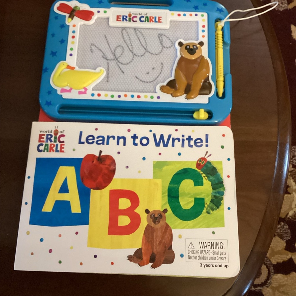 Eric Carle Learn to Write Children’s Write and Doodle Tablet